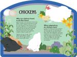 Garden Sign - Chickens - PDF download
